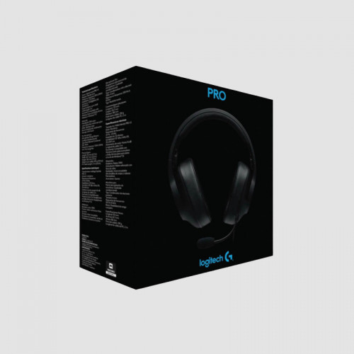 Auriculares con micrófono Logitech PRO para gaming con supresión de ruido  pasiva